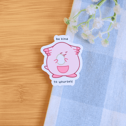 Poke Self-Care Stickers