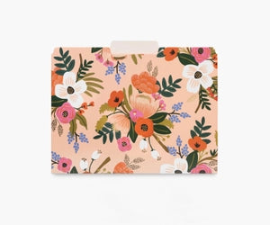 Lively Floral Assorted File Folders