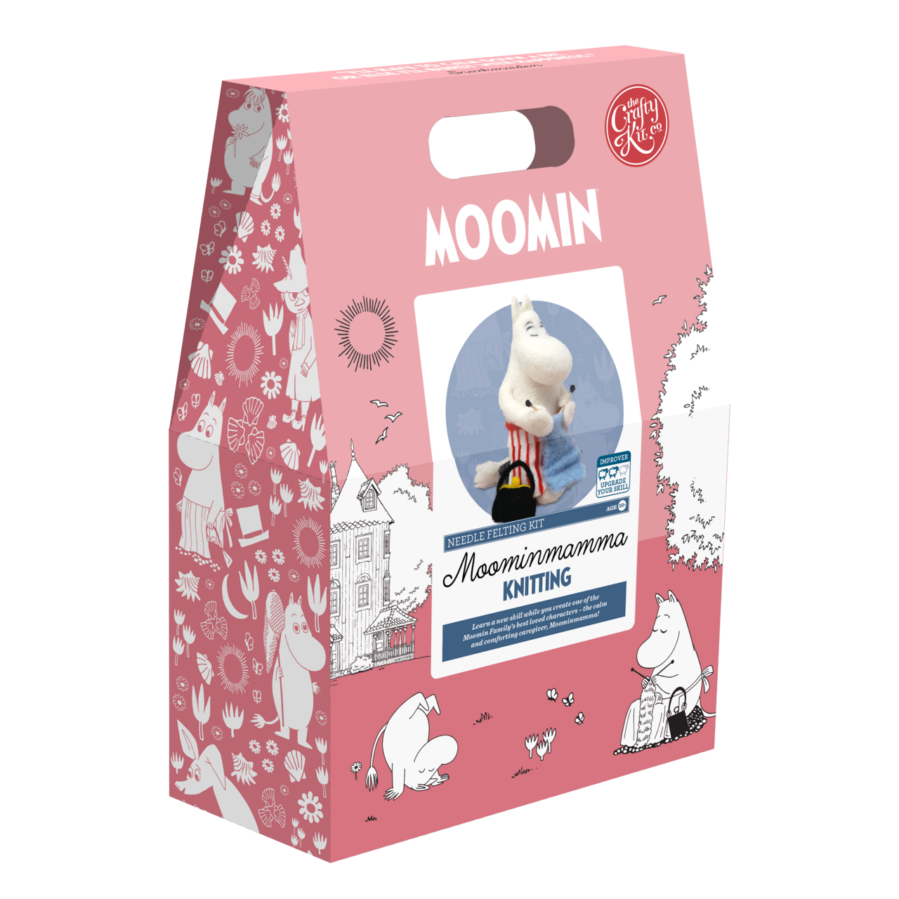 Moominmamma Knitting Needle Felting Craft Kit