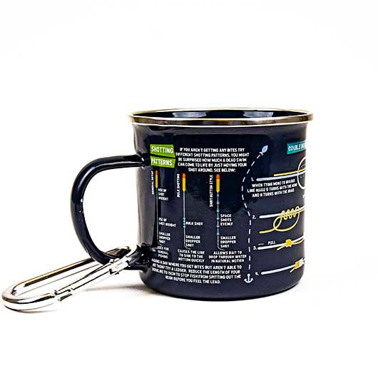 Novelty - Fishing Guide Enamel Mug