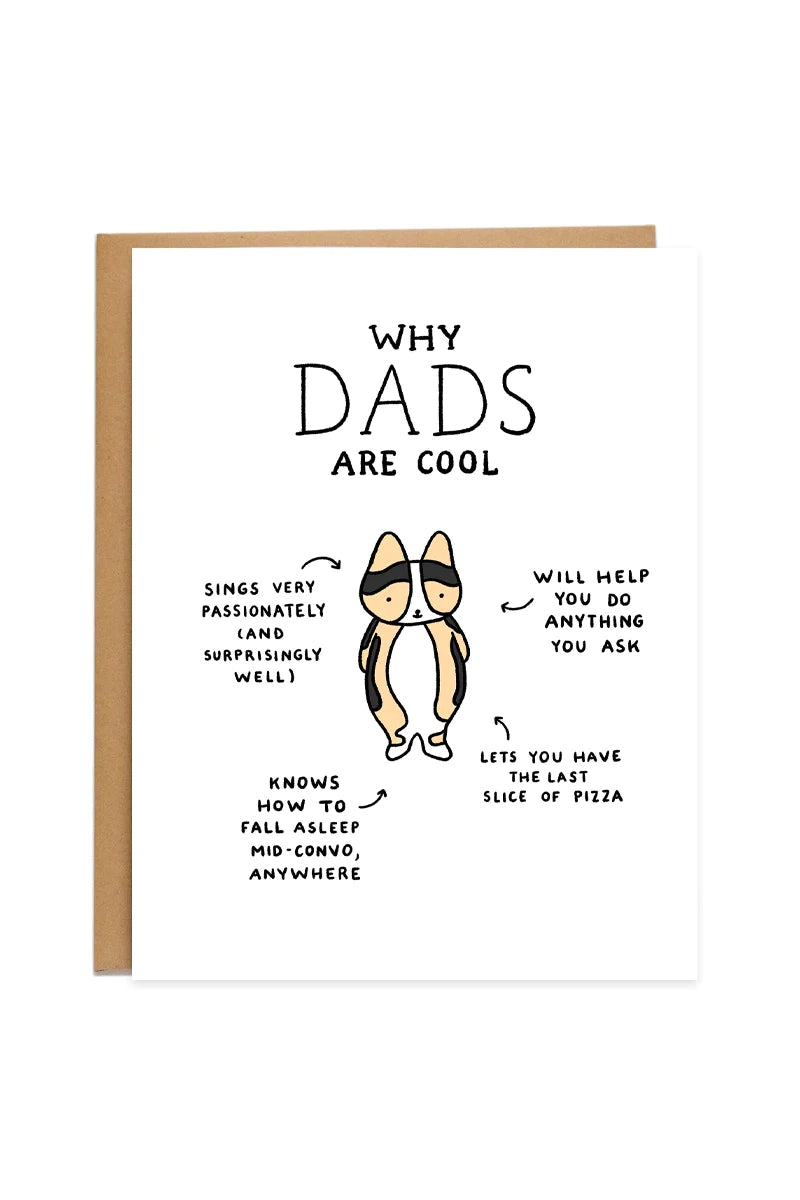 Dads Are Cool Card