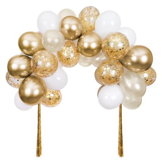 Meri Meri Gold Balloon Arch Kit