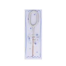 Meri Meri Silver Sparkler Numbers 0 to 9 Candles