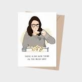 Tina Fey Birthday Greeting Card