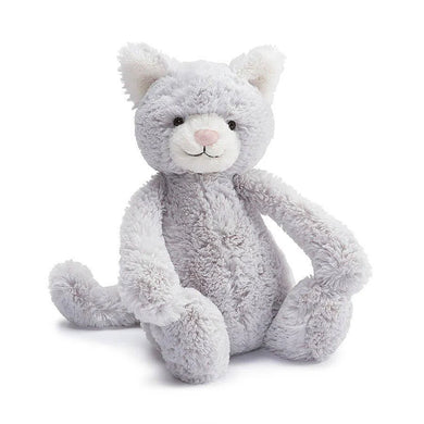 Jellycat Bashful Grey Kitty Original - Front & Company: Gift Store