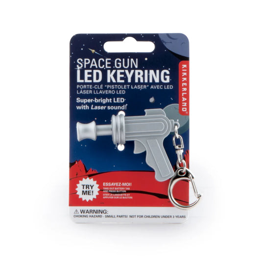Space Gun Led Keychain