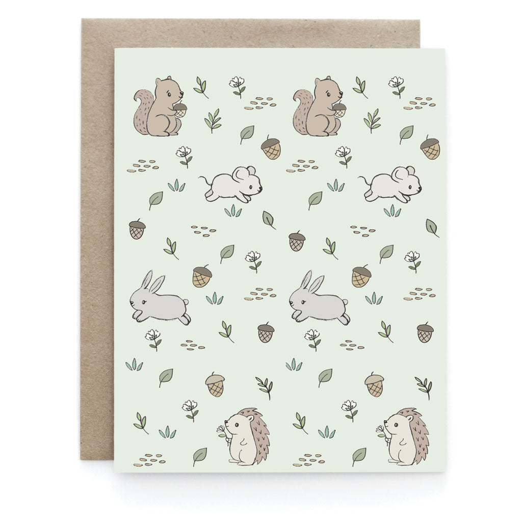 Meadow Creatures – Greeting Card