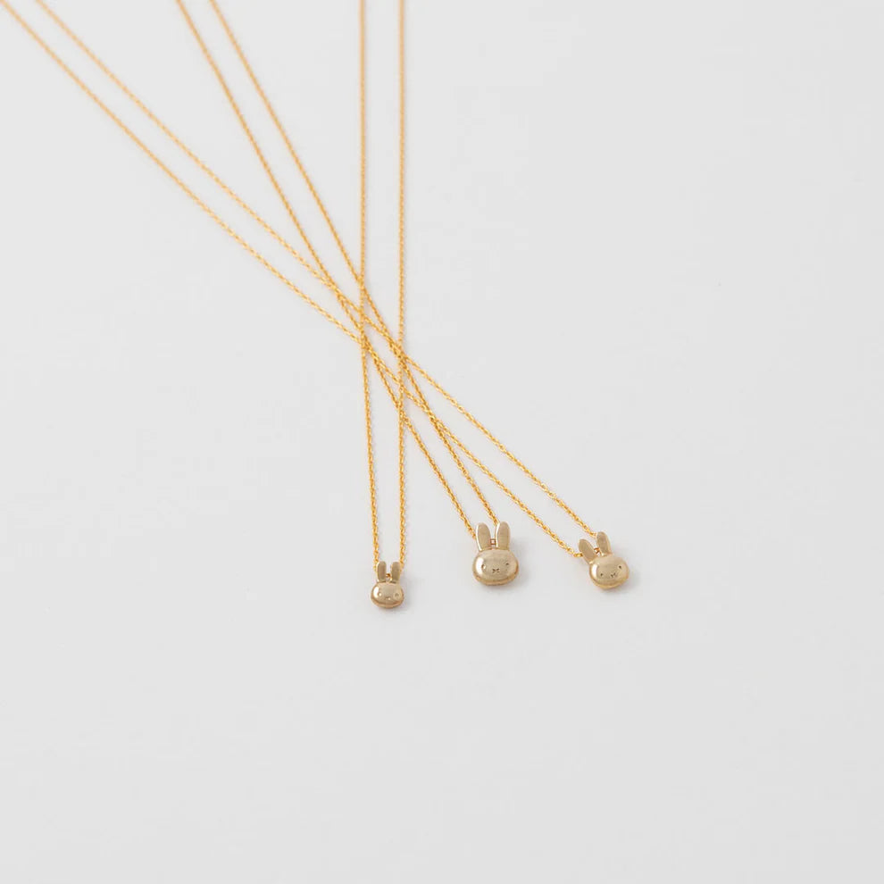 Miffy Gold Mini Head Necklace
