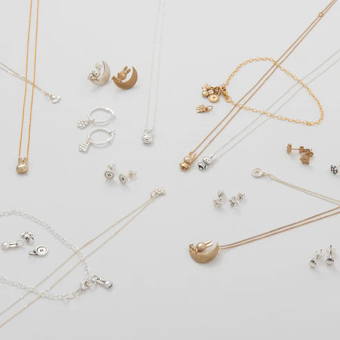 Miffy Sterling Silver Medium Head Necklace