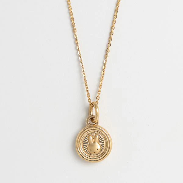 Miffy Year Of The Rabbit Mini Coin Necklace Gold
