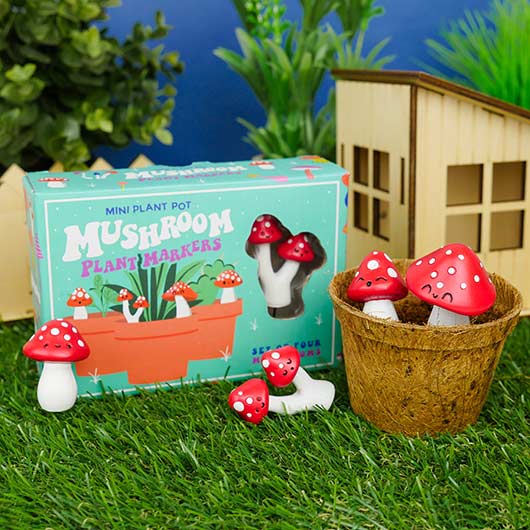 Planters - Mushroom Plant Markers