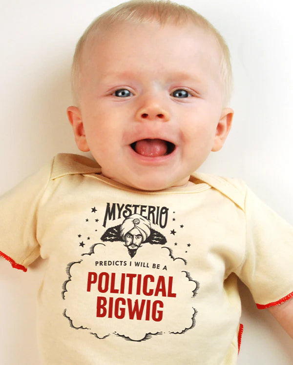 How We Describe Mysterio's Future-Telling Baby T-shirt