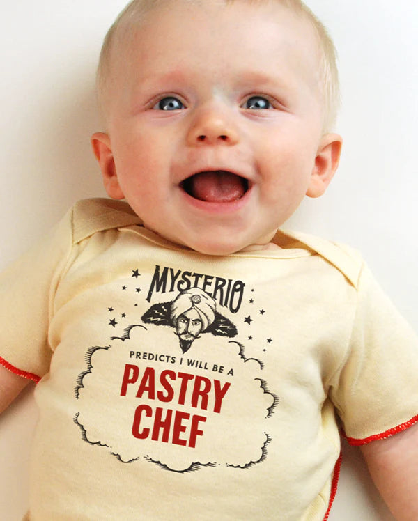 How We Describe Mysterio's Future-Telling Baby T-shirt