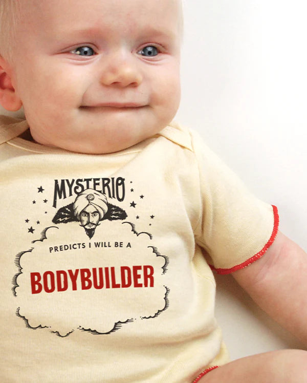 How We Describe Mysterio's Future-Telling Baby T-shirt