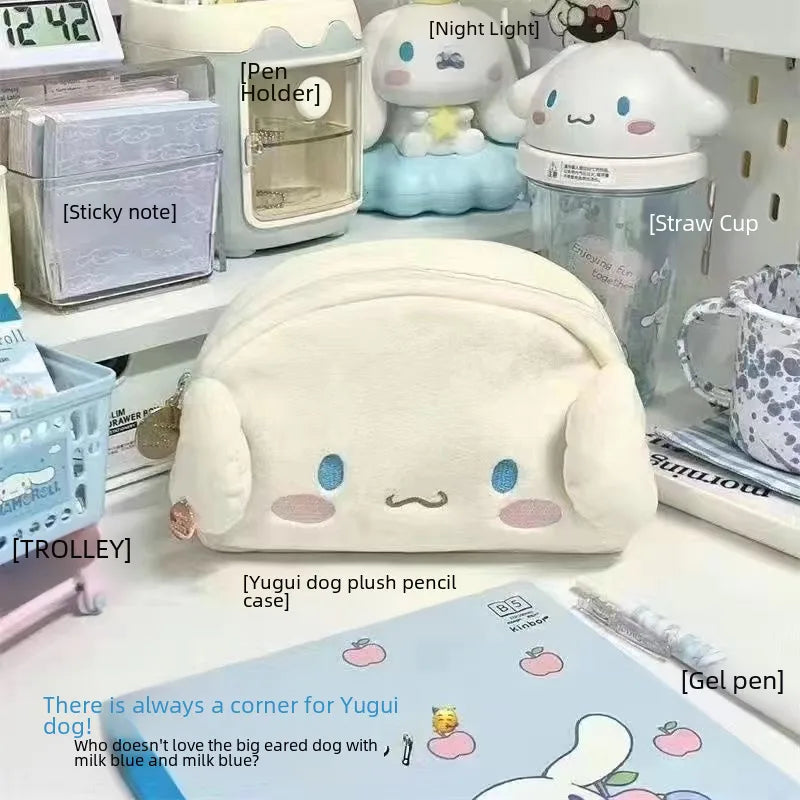 Cinnamon roll Plush Cosmetic Pouch