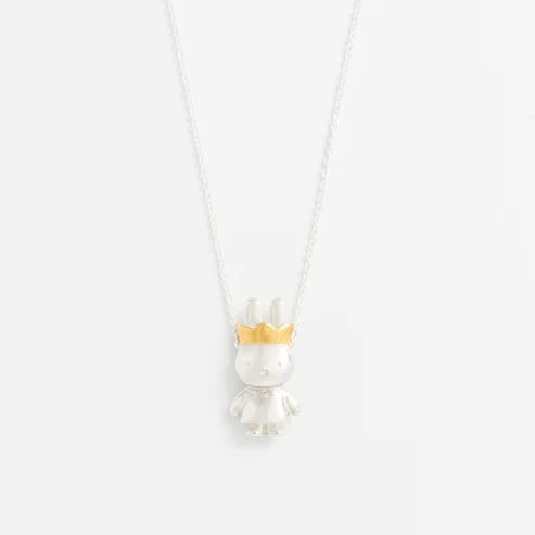 Miffy Sterling Silver New Year Medallion Necklace