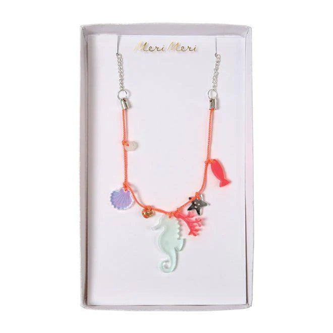 Meri Meri Sea Creatures Charm Necklace