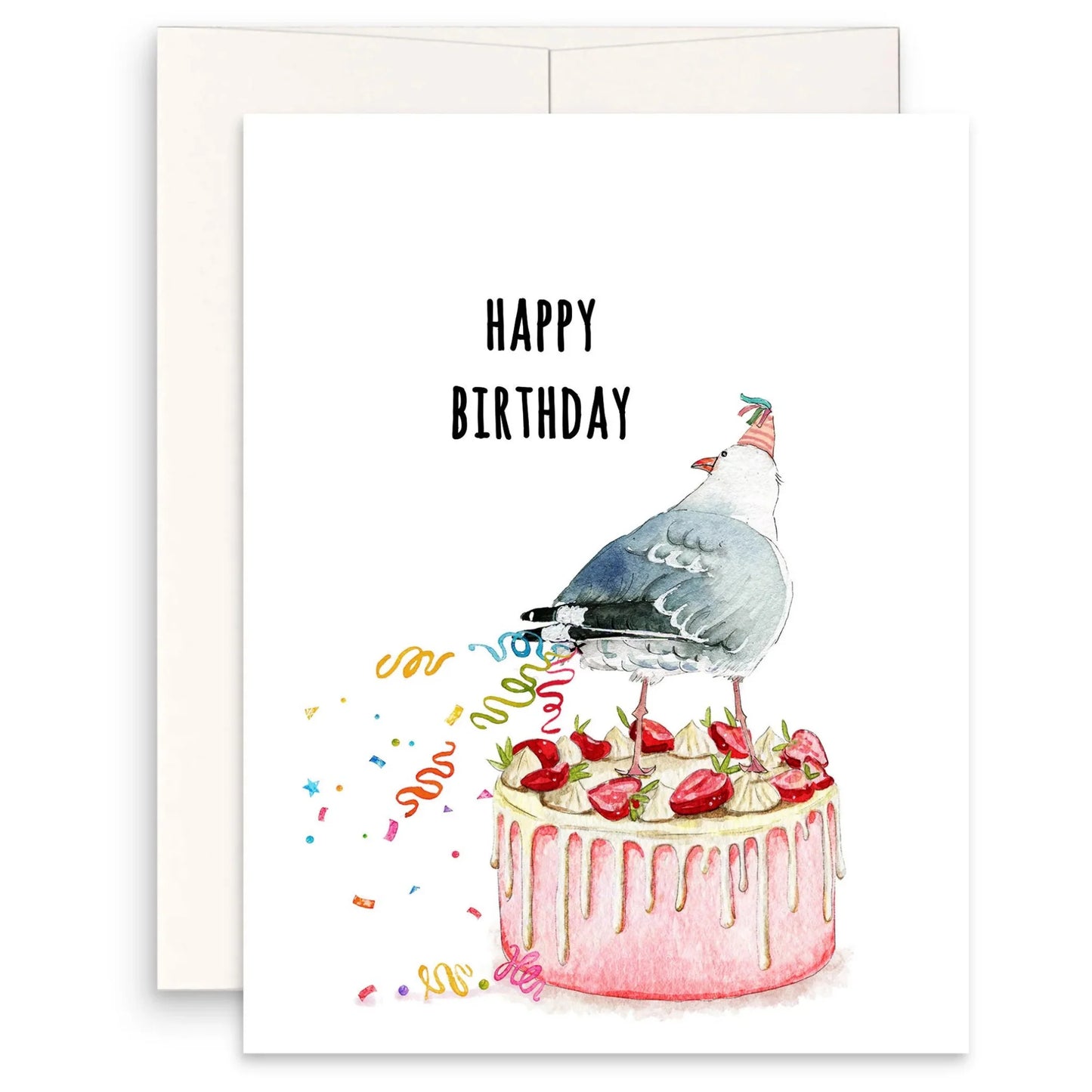 Seagull Fart Cake - Funny Birthday