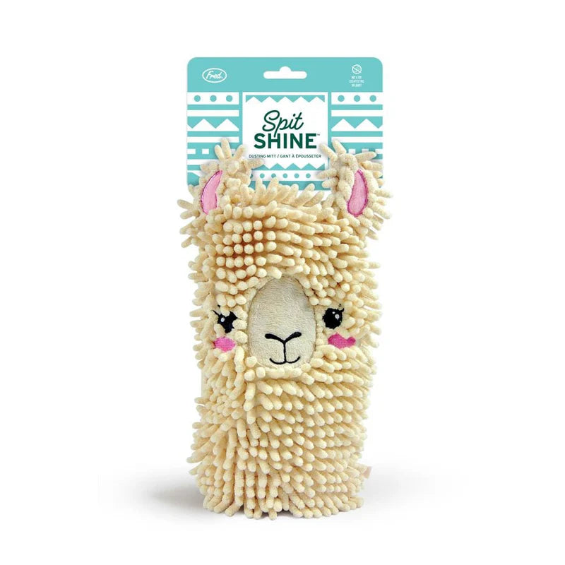 Spit Shine - Llama Duster Mitt