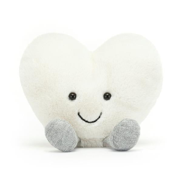 Jellycat Amuseable Cream Heart Small
