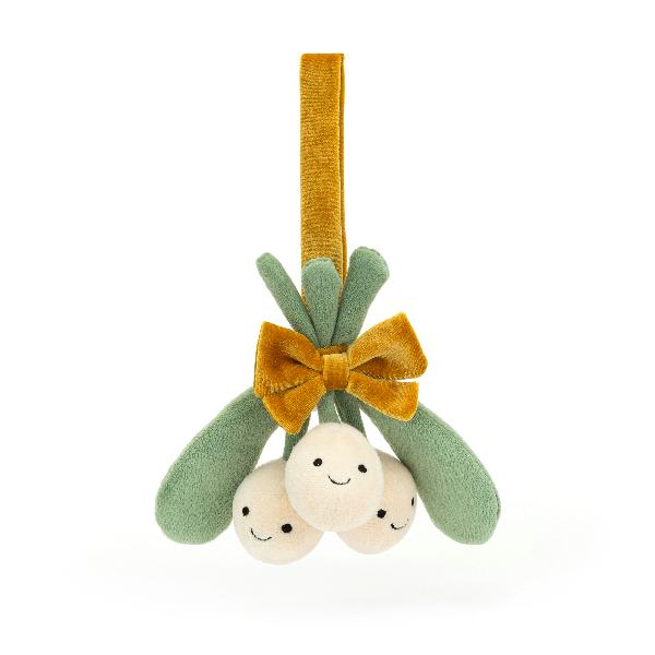 Jellycat Amuseable Cream Mistletoe - Discontinued in 2024