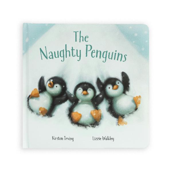 Jellycat Naughty Penguins Book, The