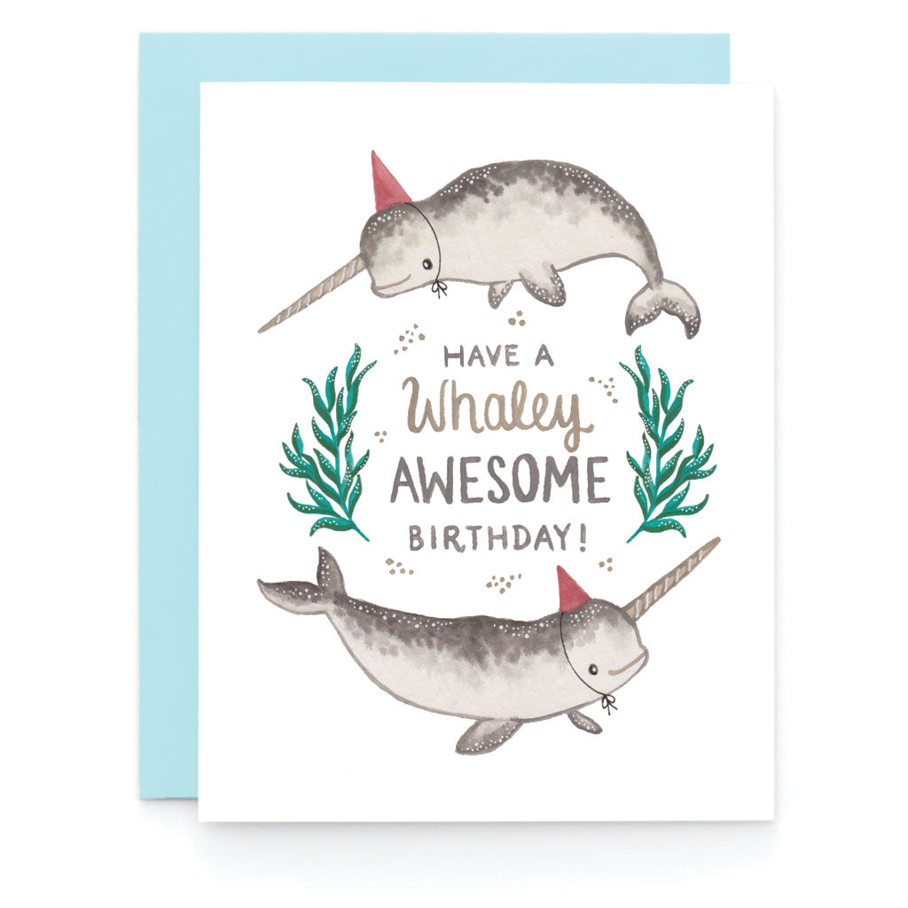 Whaley Awesome Birthday – Greeting Card