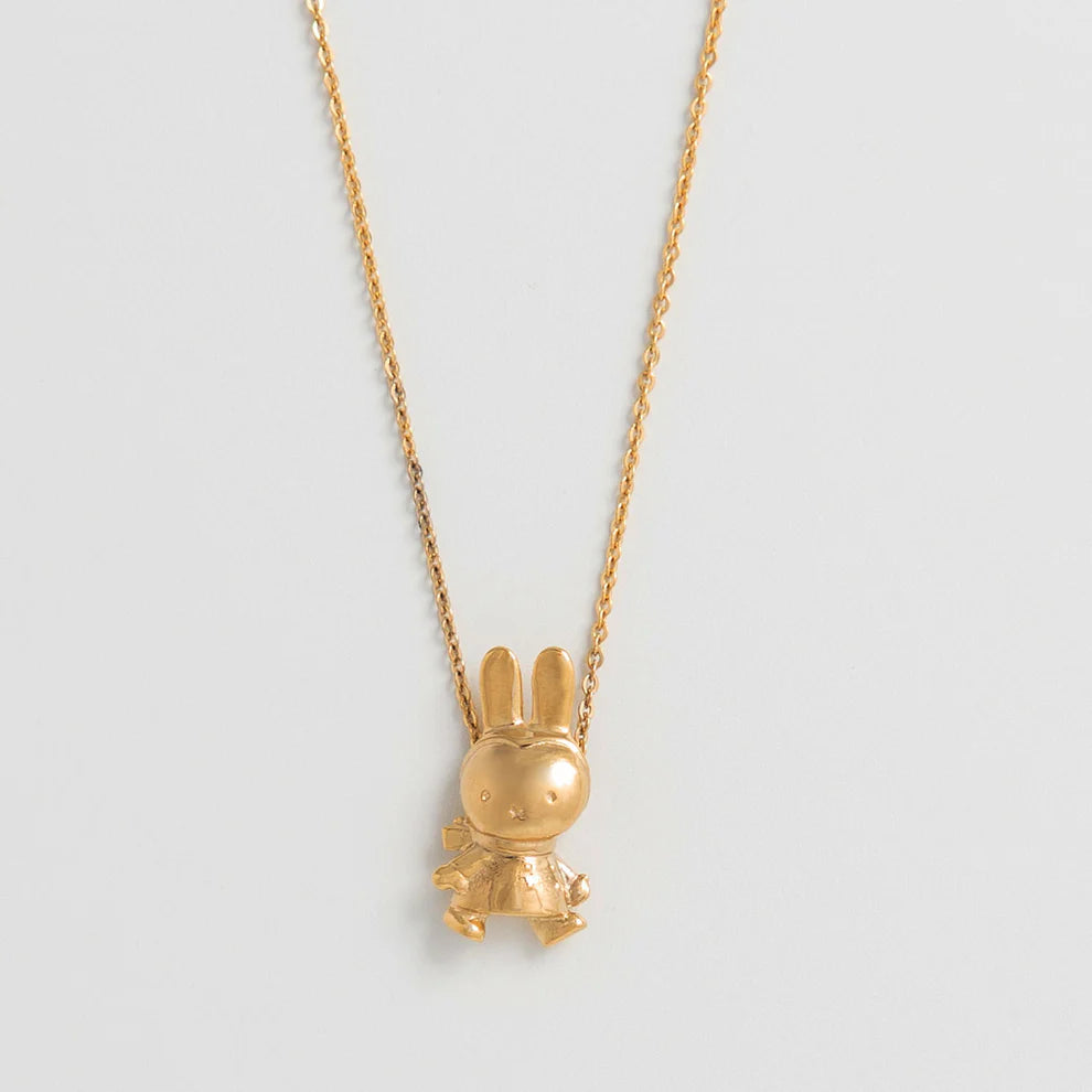 Winter Miffy 18Ct Gold Necklace