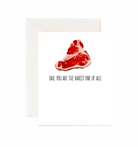Dad You Are The Rarest One Of All - Greeting Card - Front & Company: Gift Store