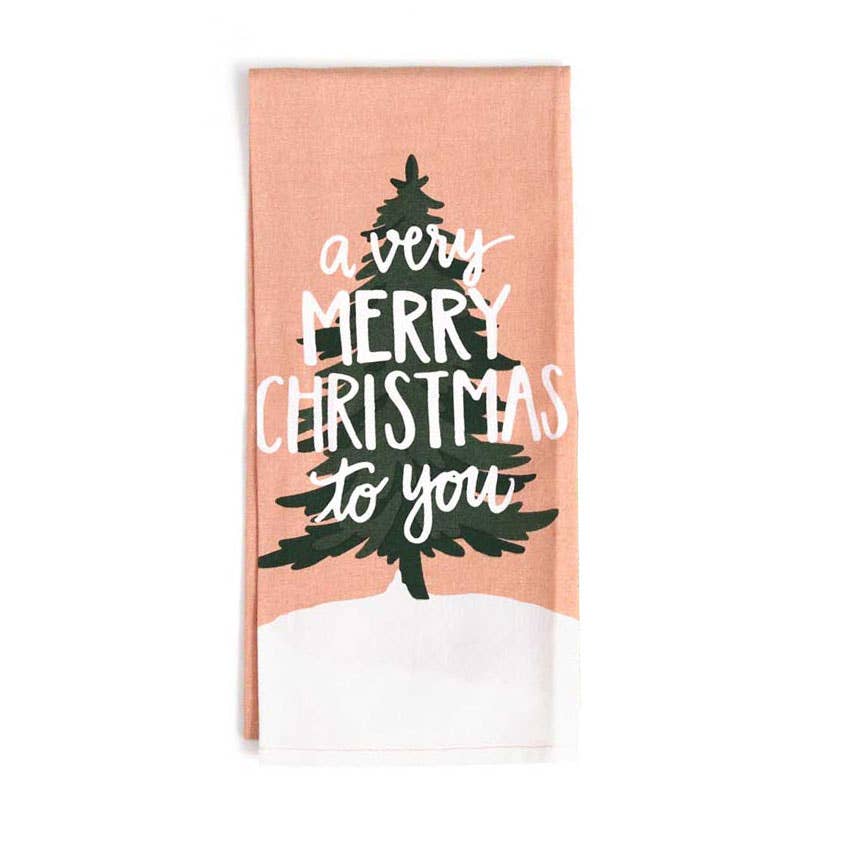 Tree Holiday Towel