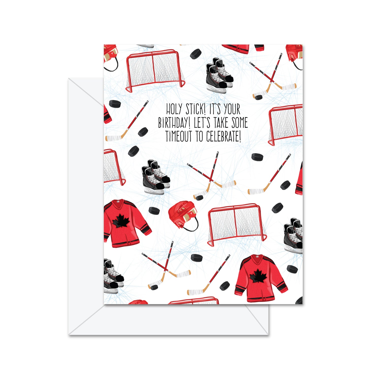 Holy Stick! It's Your Birthday! Let's . . . - Greeting Card