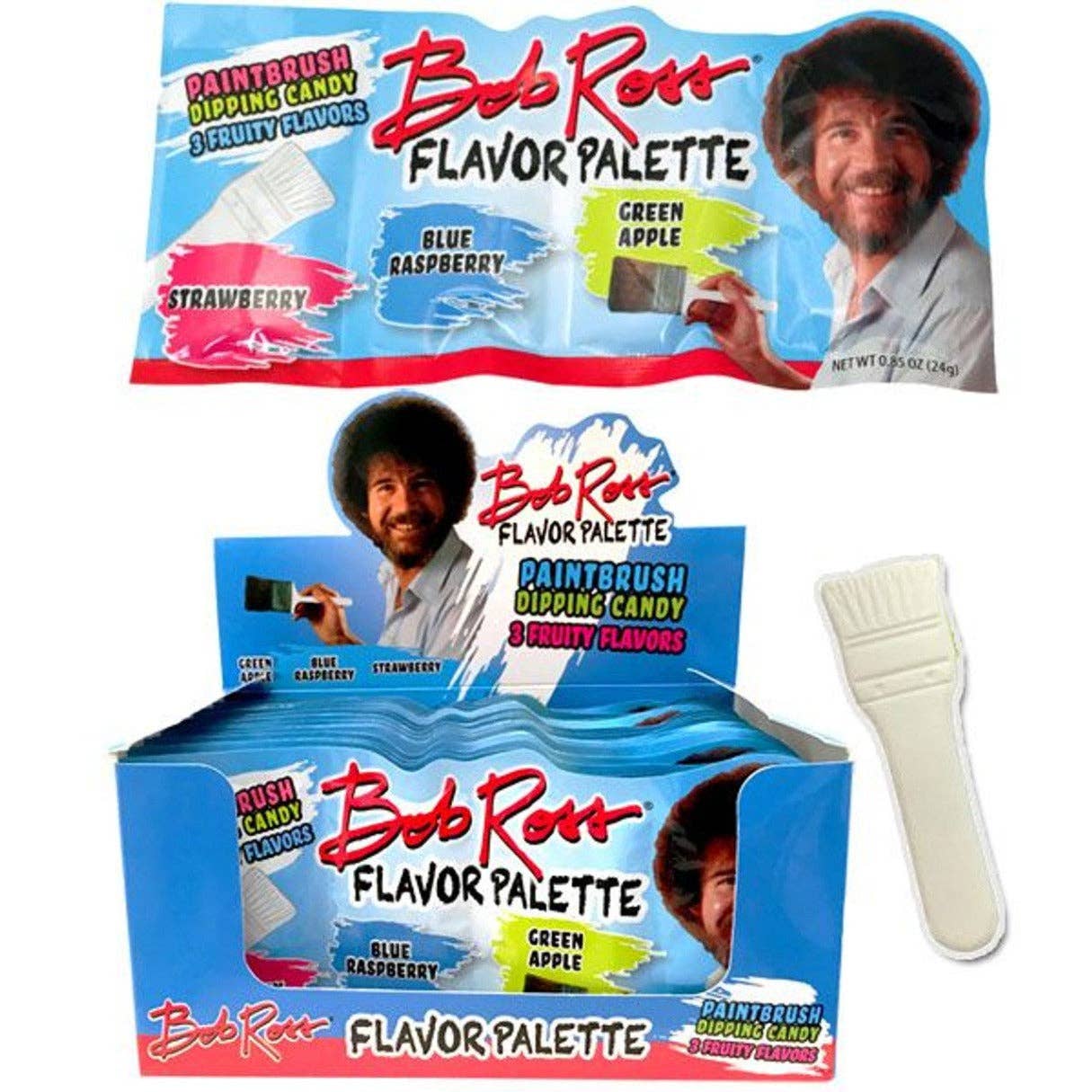 Bob Ross Palette Dip Candy