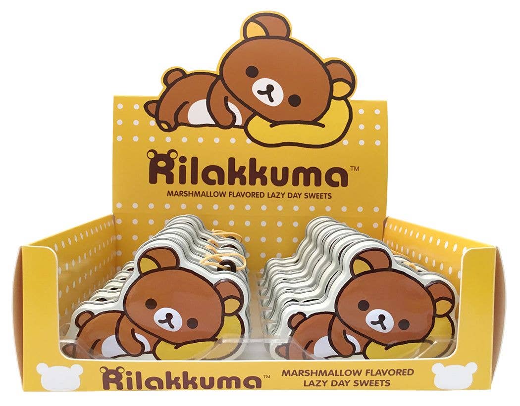 Rilakkuma Marshmallow Lazy Day Sweets Candy Tin