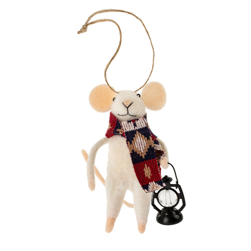 Felt Mouse Ornament - Nordic Noah Mouse - Front & Company: Gift Store