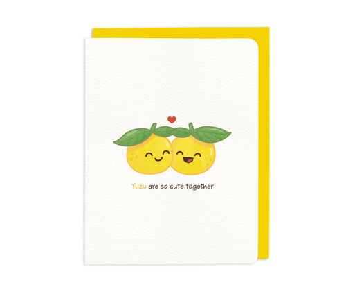 Yuzu Are So Cute Together – Yuzu card - Front & Company: Gift Store