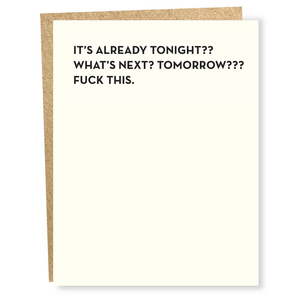 #895: Tomorrow Card