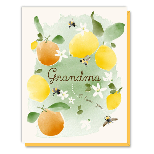 Grandma Citrus Card - Front & Company: Gift Store
