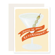 Load image into Gallery viewer, Retirement Martini | Happy Retirement Card
