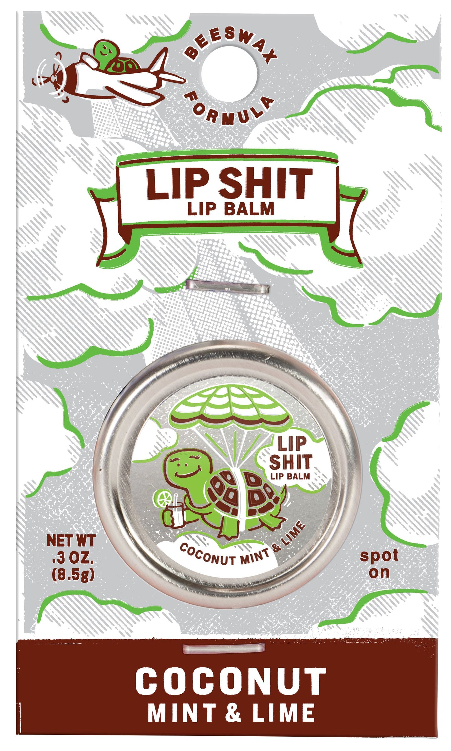 Coconut Mint Lip Shit Lip Balm