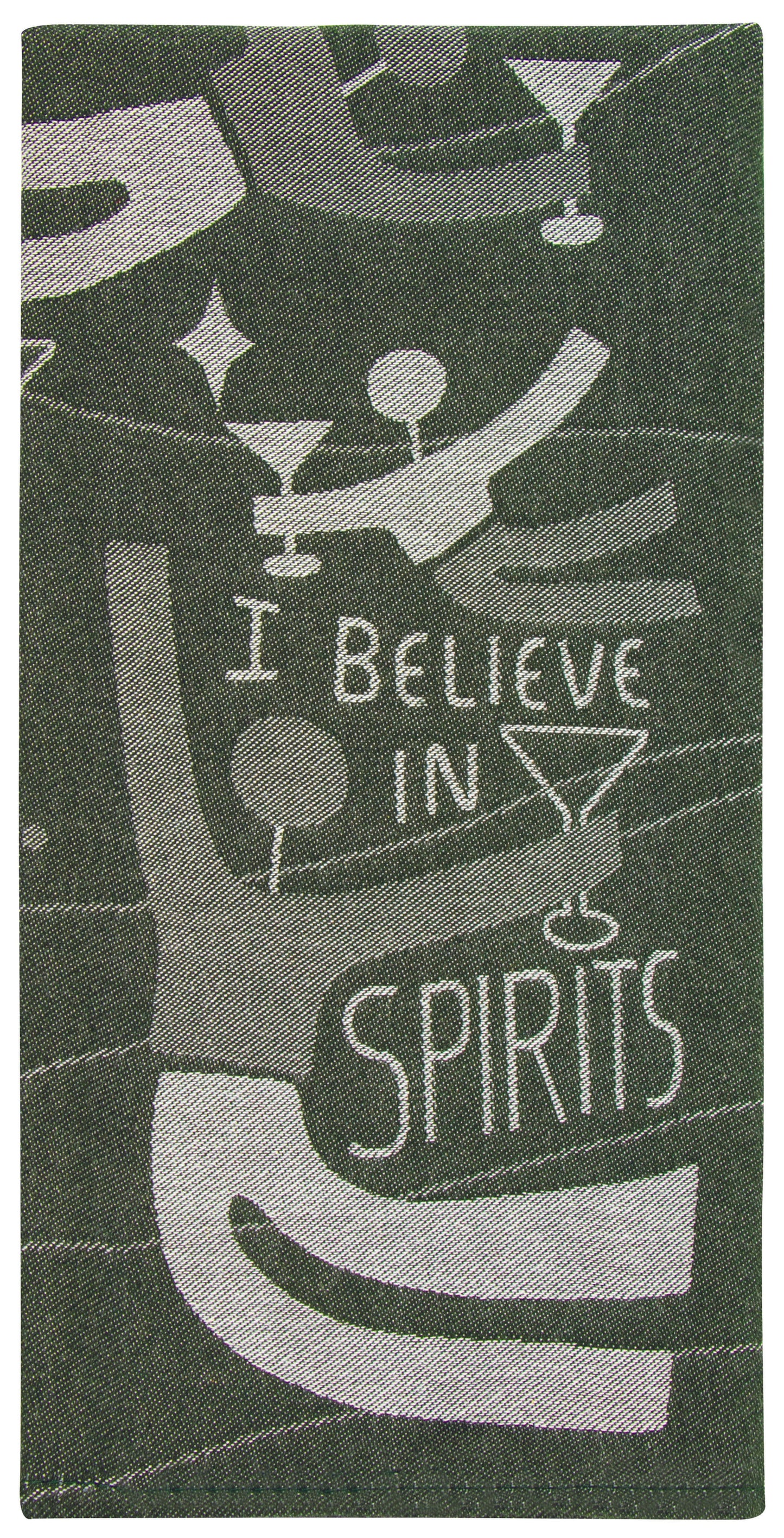 I Believe In Spirits Dishtowel