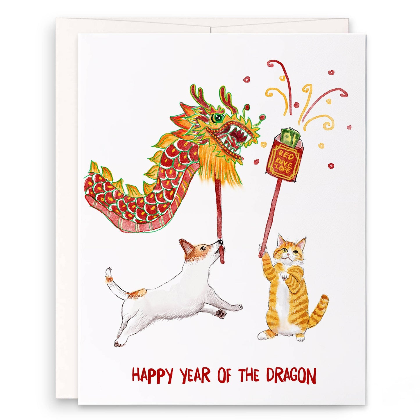 SALE - Year Of The Dragon - 2024 Lunar New Year Card
