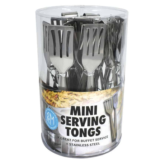 Mini Serving Tongs S/S /24 Bucket