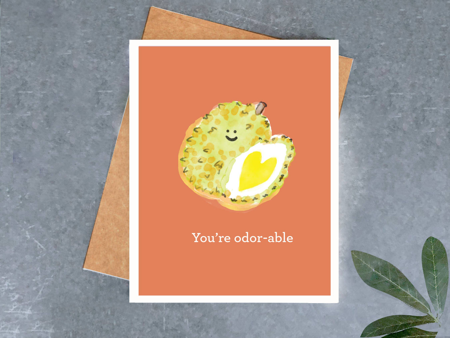 Durian Love Card