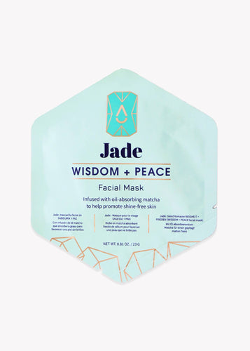 Jade matcha infused facial mask - Front & Company: Gift Store