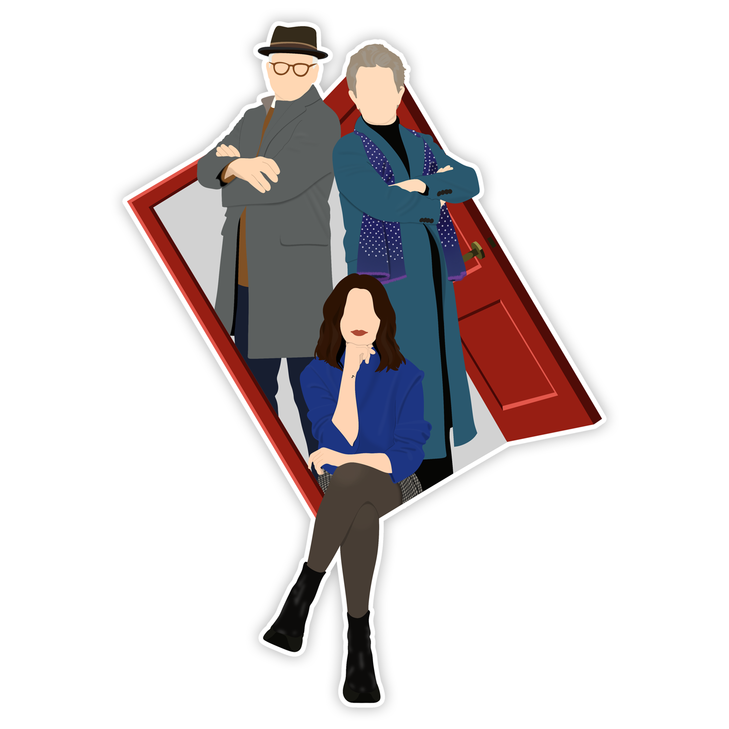 Only Murders in the Building Season 2 Sticker