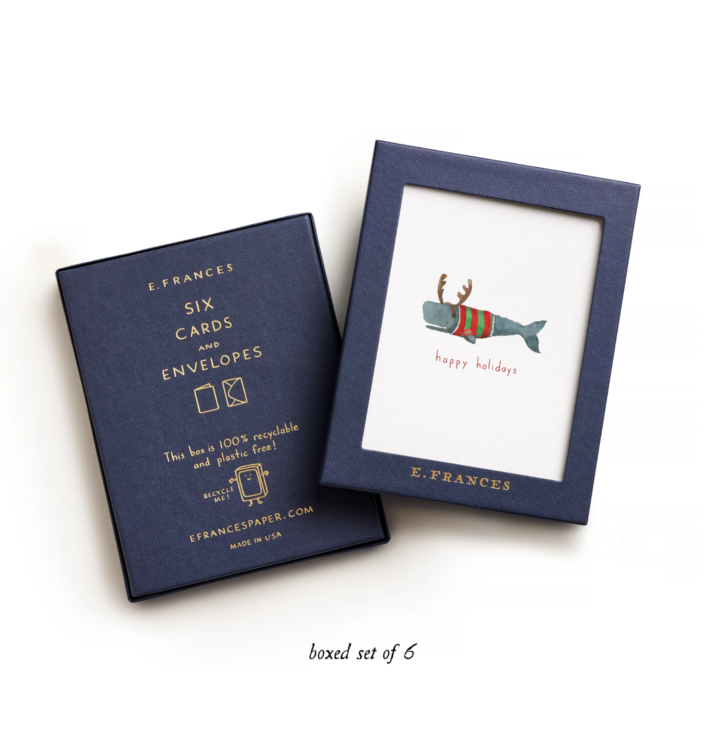 Christmas Whale Christmas Cards