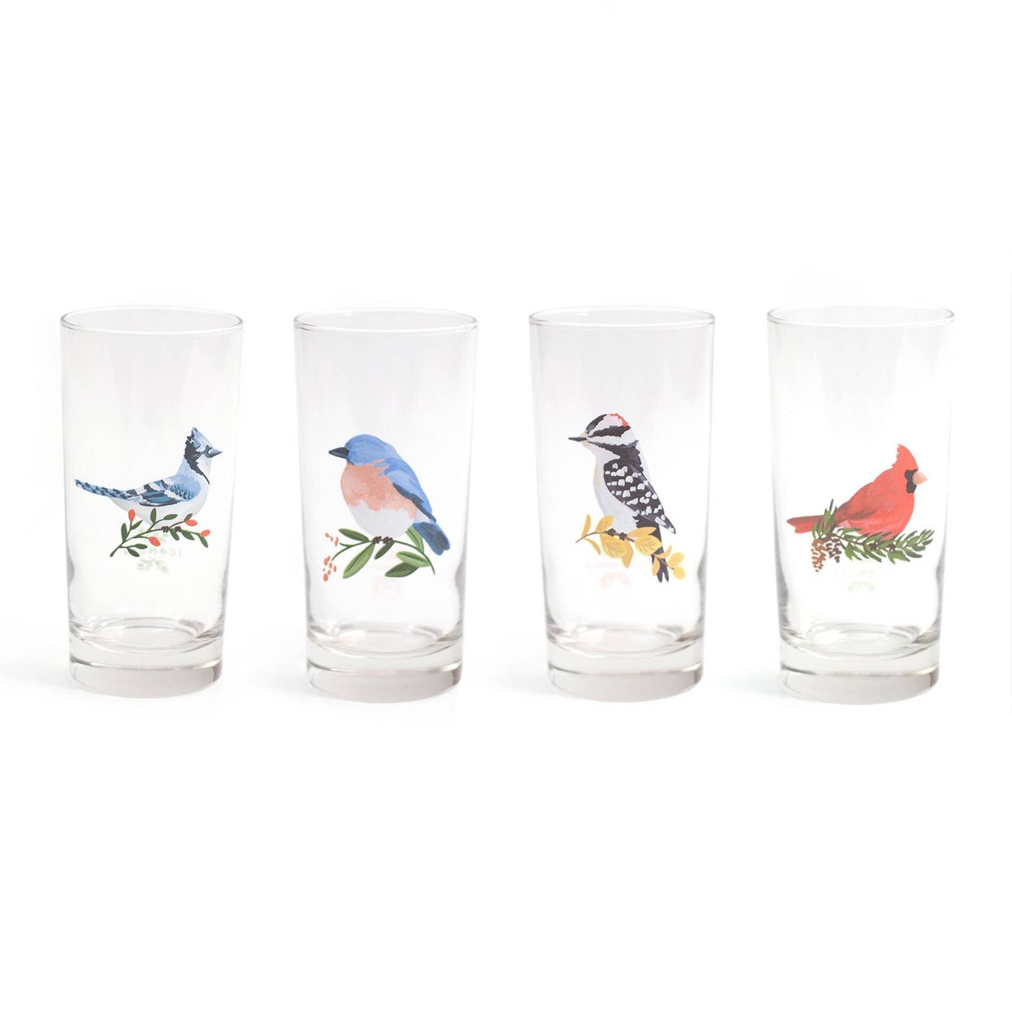 Bird Tall Juice Glass, 4 styles, sold individually