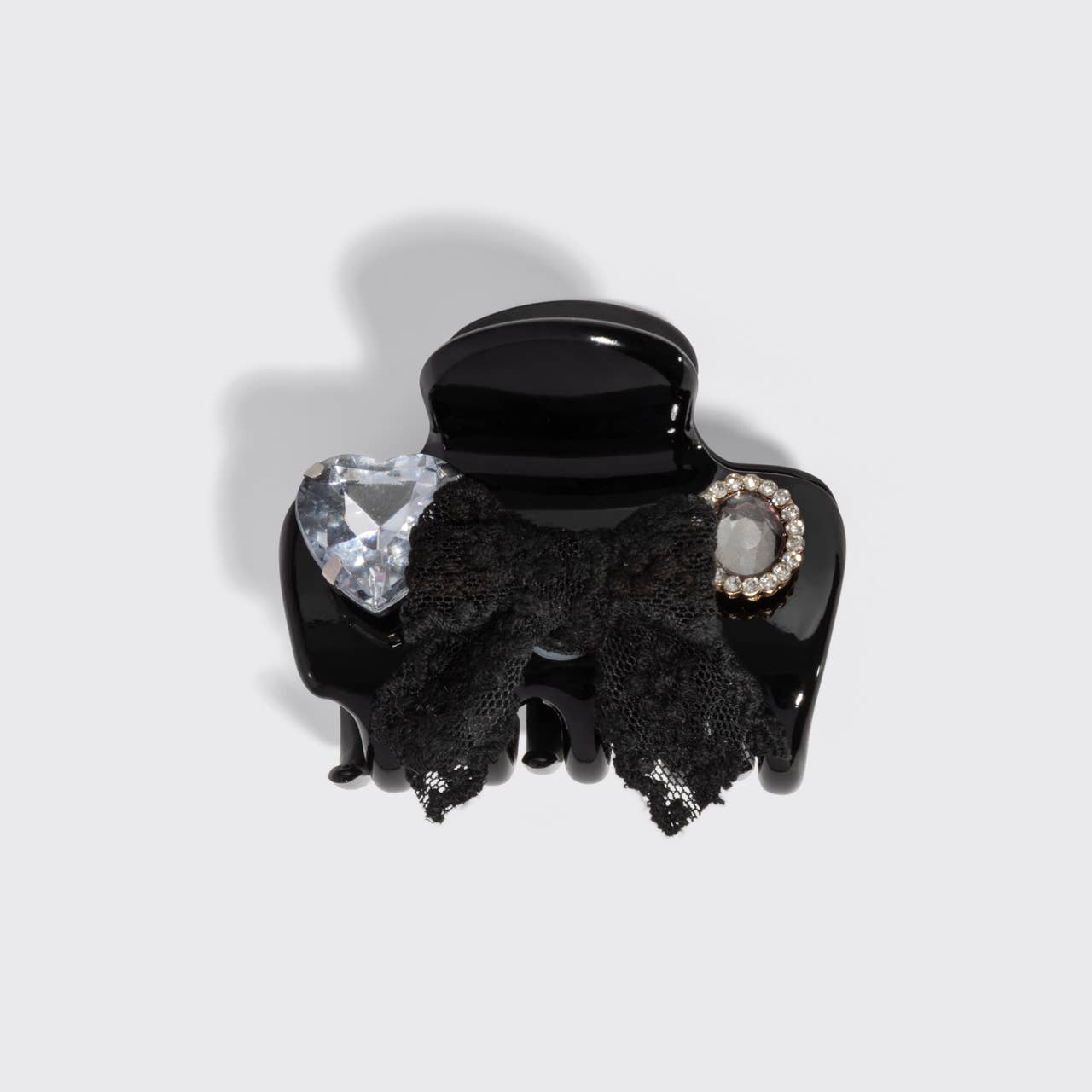 KitschPop Cloud Clip 7pc Set Vintage- Black