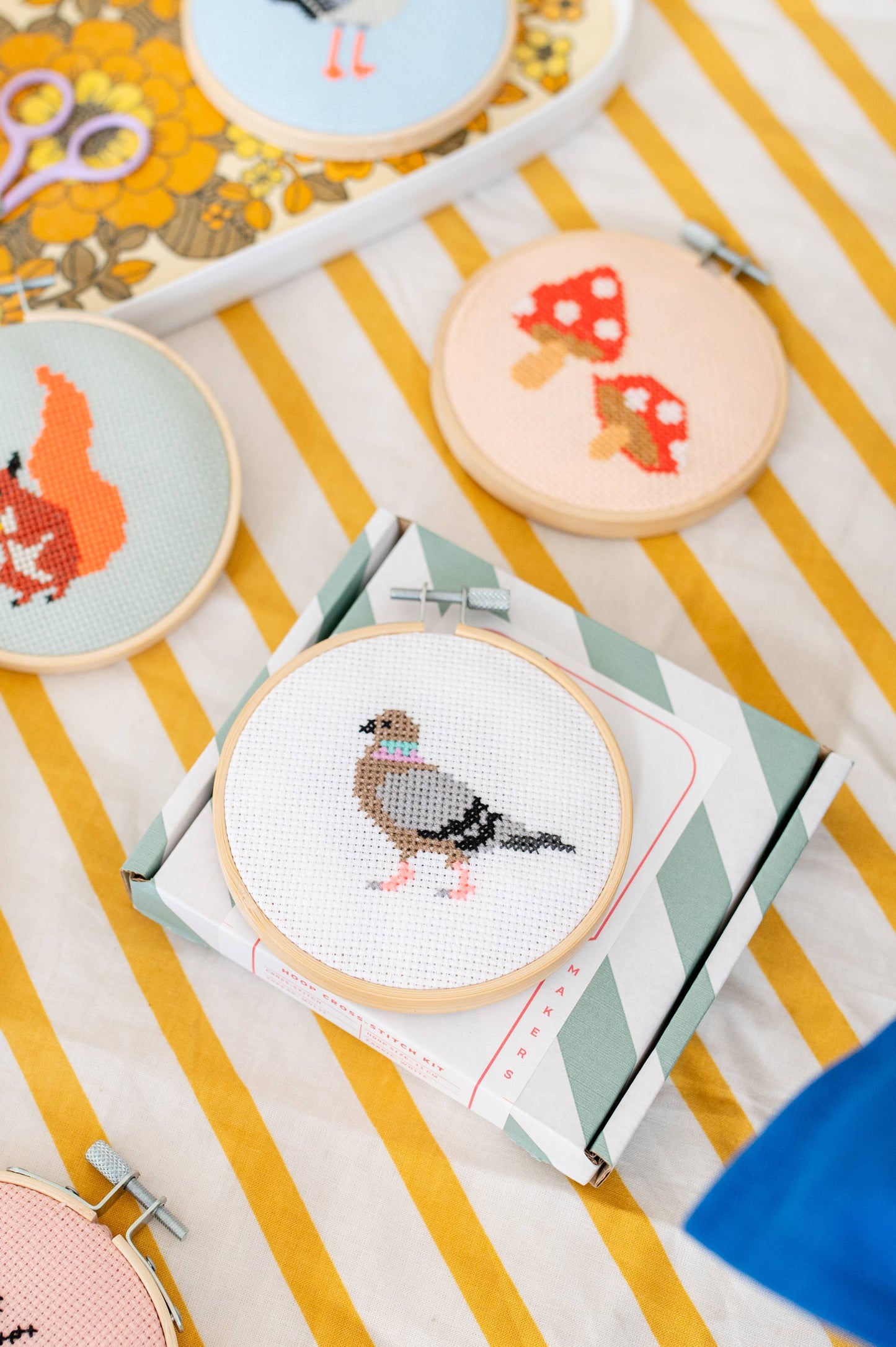 Pigeon Cross Stitch Kit