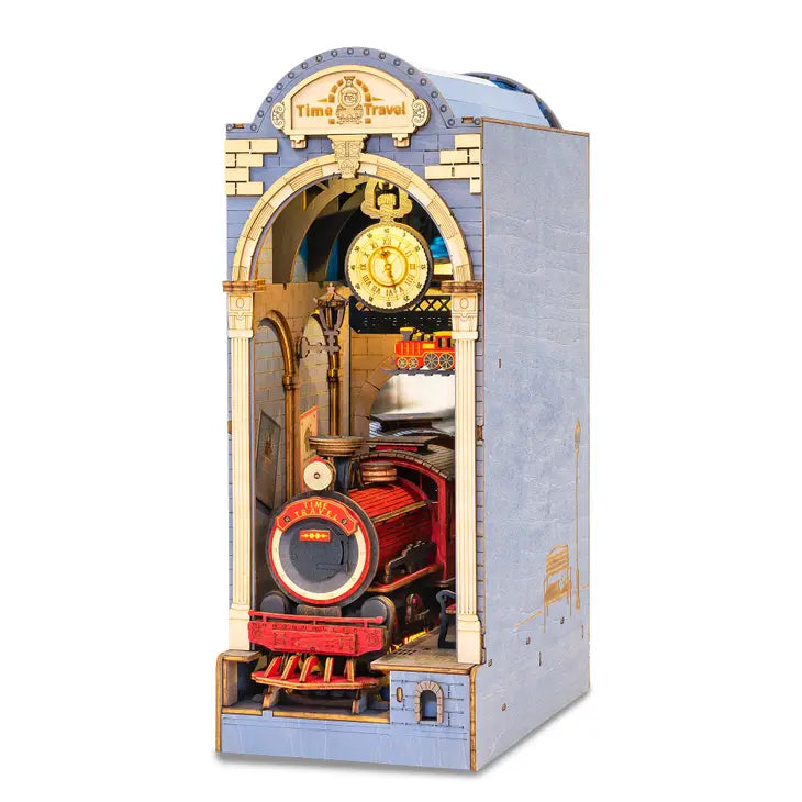 Diy Miniature House Book Nook Kit: Time Travel